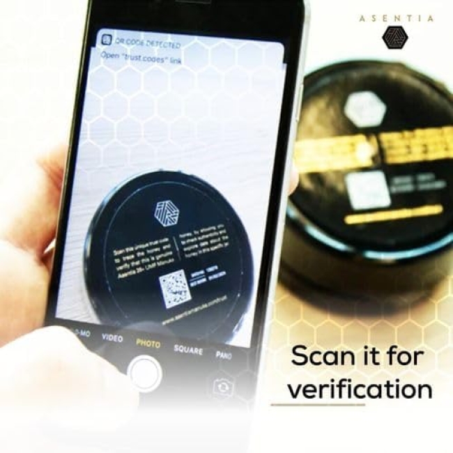 Manuka Honey Asentia Certified UMF 22+ /MGO 970 (250g) Authentic New Zealand - Image 2