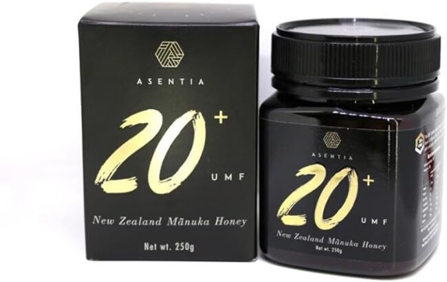 Manuka Honey Asentia UMF 20+ | MGO 829 | Authentic New Zealand Manuka Honey | 250g