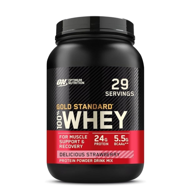 Optimum nutrition Delicious Strawberry – 2 lb (0.9 kg) 29 serv