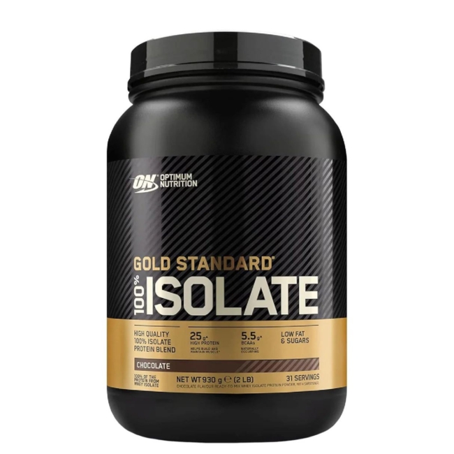 Optimum Nutrition Gold Standard 100% Isolate Chocolate – 2 lb (0.9 kg) 31 serv